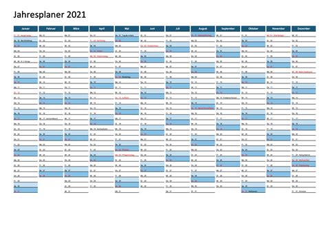 Jahreskalender 2021 Zum Ausdrucken Kostenlos Kalender 2021 Zum Images