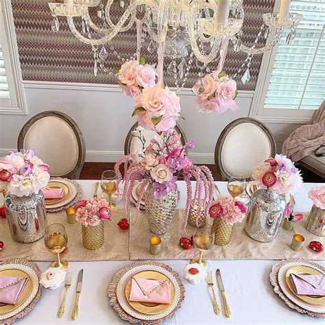 Image discovered by c l o u d y ☁️. Table setup , Tablescape, Pink and gold decor , pink lavender and gold table , Gold decor | Gold ...