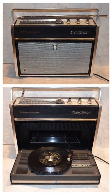 Panasonic Sg 610d Amfm Portable Record Player 1968