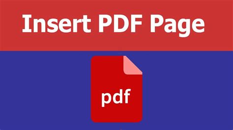 Quickly Add Or Insert New Pdf Pages In To Another Pdf File Using Adobe