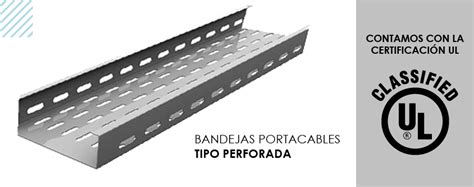 Bandejas Portacables Tipo Perforada Steel Form