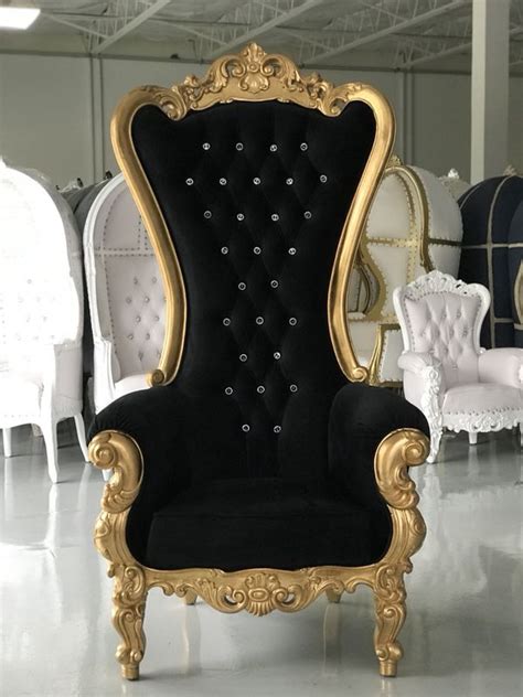 Pink everly quinn april cross back parsons chair x111411915 upholstery color: Free nationwide delivery | Gold leaf black velvet throne ...