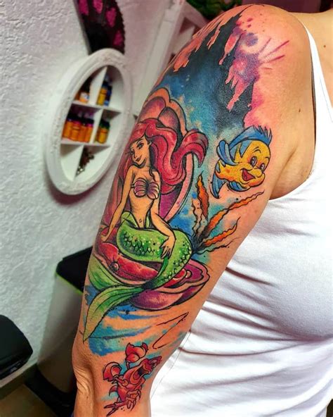 Download free tattoo little mermaid ariel little mermaids mermaid mermaid mermaid. Top 63 Best Little Mermaid Tattoo Ideas - [2020 ...