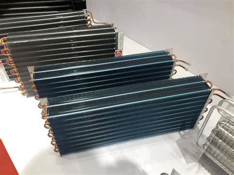 Customized Condenser Auto Cooling System Aluminum Fin Copper Tube Air