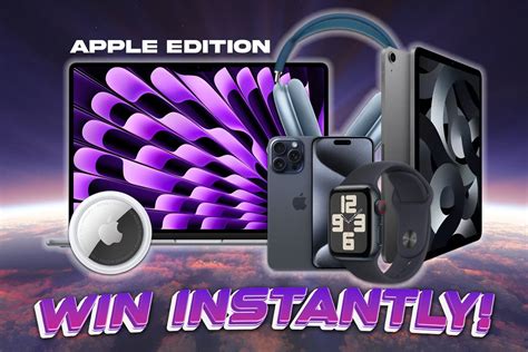 Win A Prize EVERY Time - Apple Edition Instant Win | Dream Car Giveaways