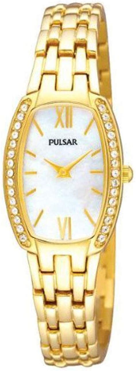 Pulsar Pta494 Womens Wrist Watch Gold Uk Watches