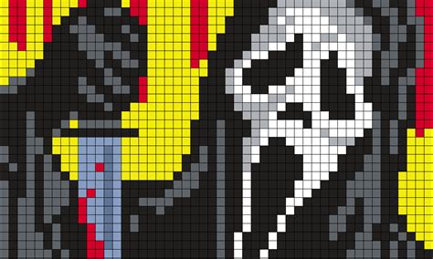Minecraft Horror Pixel Art Grid Pixel Art Grid Gallery