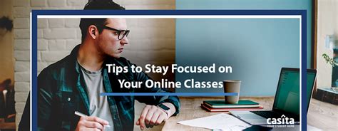 We've got some insider tips on how to stay focused on online classes at home. Tips to Stay Focused on Your Online Classes | Casita.com