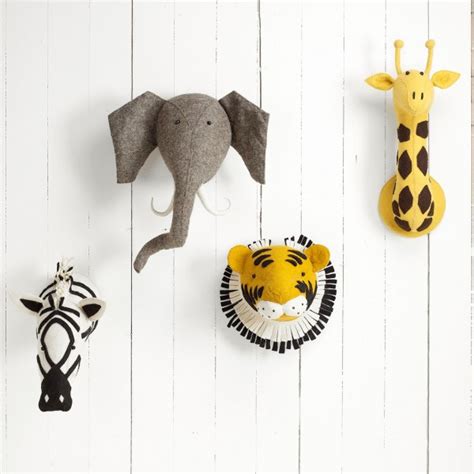 Leo & Bella | Fiona Walker Felt Animal Head Elephant