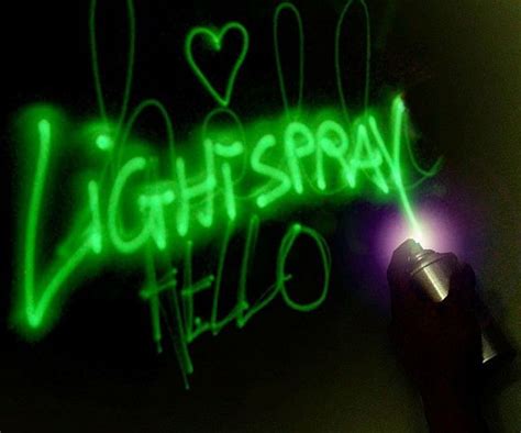 Glow In The Dark Chalk Spray Paint View Painting