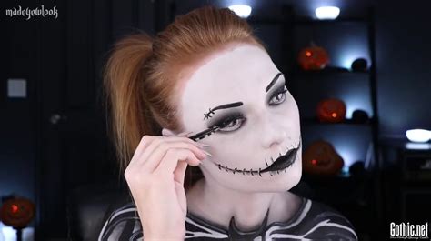 Impeccable Jack Skellington Halloween Makeup Tutorial