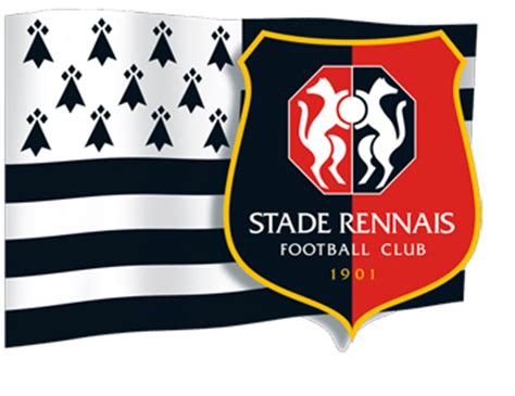 Rennes'in ev renkleri, siyah şortlu ve çoraplı kırmızı gömleklerdir. Roazhon Park, le grand stade rennais