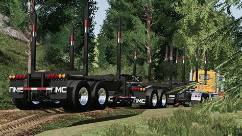 Nmc Us Log Trailers V1000 Fs19 Farming Simulator 19 Mod Fs19 Mod