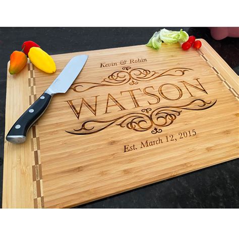 Buy Handmade Personalized Cutting Board Engraved Cutting Board Custom