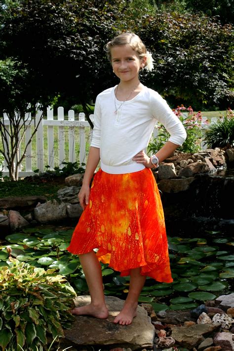 A Great Summer Skirt Sew Cool For The Tween Scene