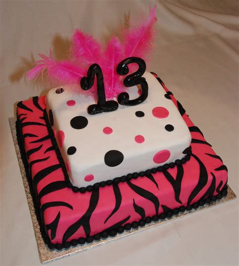 Cake Creations By Trish 13th Birthday Cake