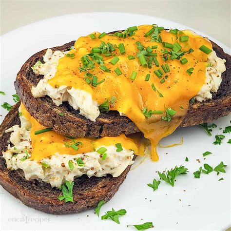 Open Faced Crab Melt Sandwich Erica S Recipes