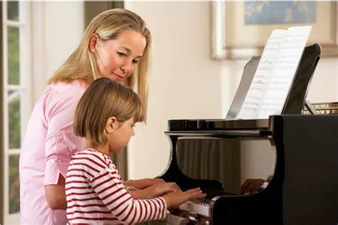 Girl Having Piano Lesson Cropped Maestro Musicians Academy Of Lexington