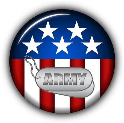 Cool Army Insignia Digital Art By Pamela Johnson Fine Art America