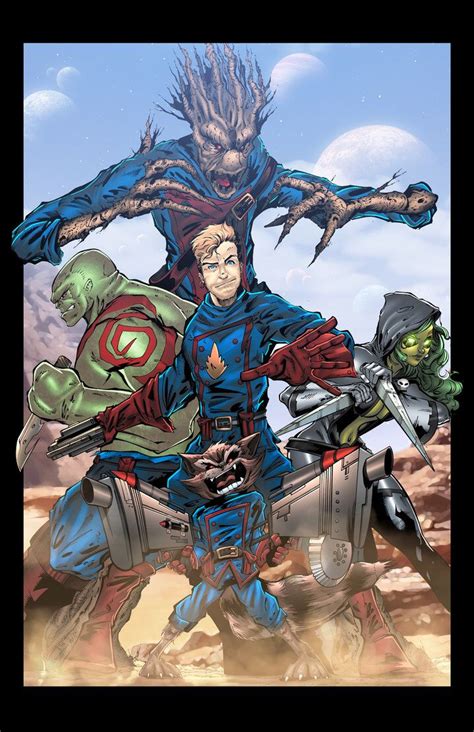 Guardians Of The Galaxy Marvel Comics Art Guardians Of The Galaxy