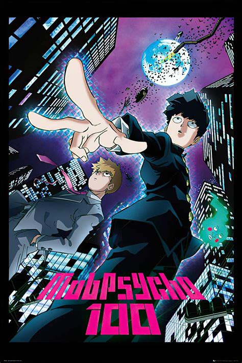 Buy Mob Psycho 100 Animemanga Tv Show Reigen And Shigeocity Size 24 Inches X 36 Inches