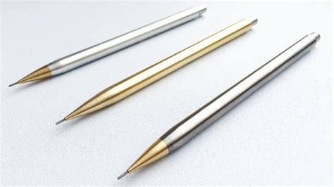 A Handmade Mechanical Pencil Thats Luxurious Enough To Hold On To