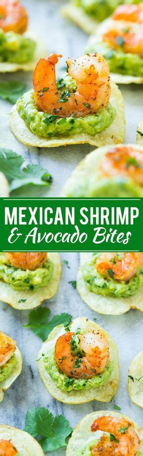 A mexican shrimp cocktail is sometimes served with chips at a restaurant, so keep that in mind if. This recipe for Mexican shrimp bites is seared shrimp and ...