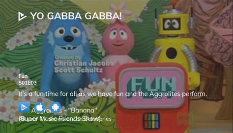 watch yo gabba gabba season 1 episode 3 streaming online