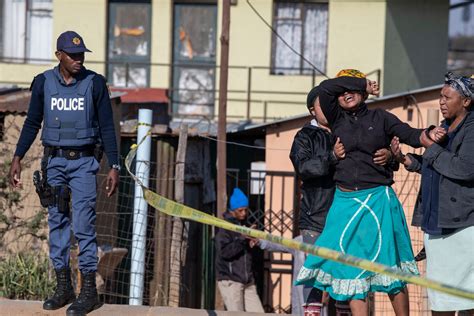 South Africa Police Say 14 Dead In Bar Shooting In Soweto
