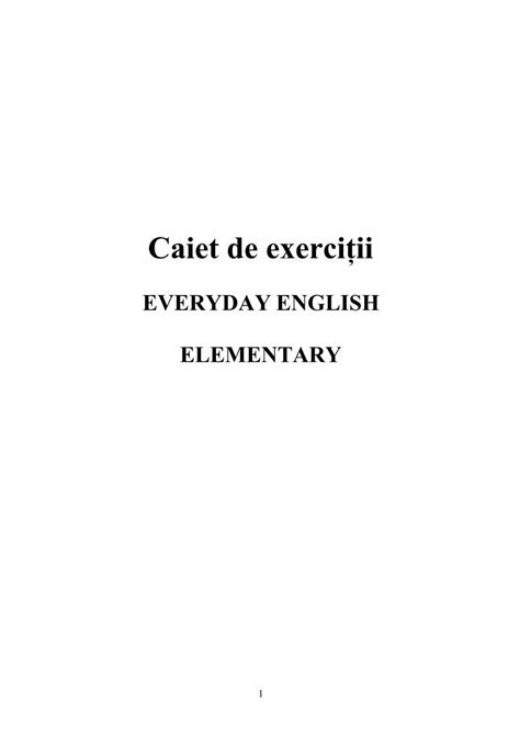 Pdf Caiet Exercitii Engleza Dokumentips