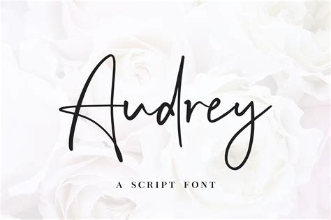 Download Audrey A Script Font Today We Have A Huge Range Of Script