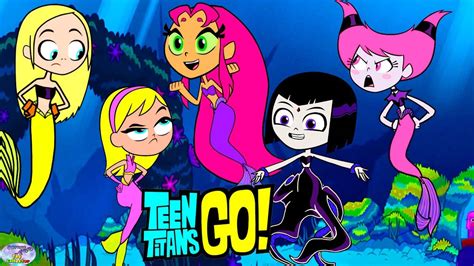 Teen Titans Go Vs Mermaid Princesses Cartoon Character Swap Setc