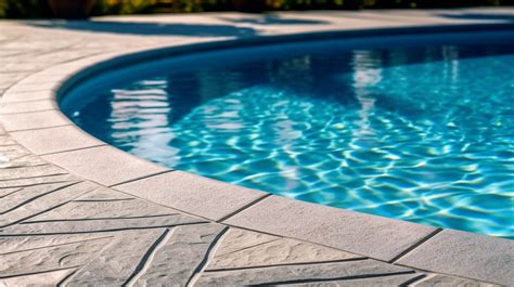 Stamped Concrete For Pool Decks Style Function And Safety • Almand Bros Concrete