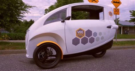 Veemo A Fully Enclosed Solar Powered E Bike Trike