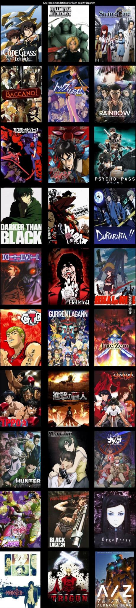 Here Is A List Of Good Anime Recommendations Enjoy Manga Anime