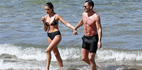 Olivia Culpo Danny Amendola Share Near Naked Beach Pda