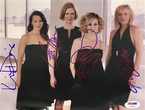 Lot Detail Sex And The City Cast Signed 8 X 10 Color Free Download