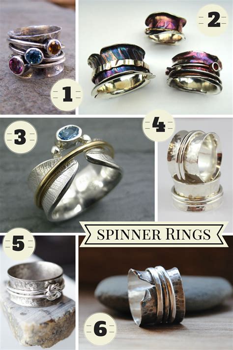 Here are some ways of making diy game spinners with things you probably have at home! What is a spinner ring? - Working Silver | Jewelry Making ...