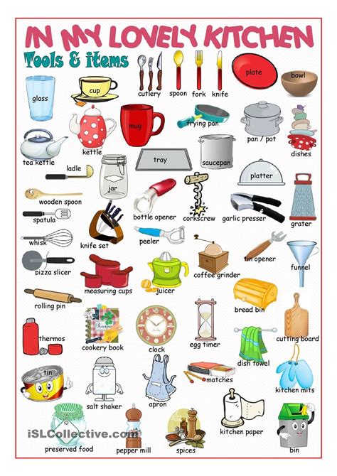 Kitchen Picture Dictionary2 English Language Learning English