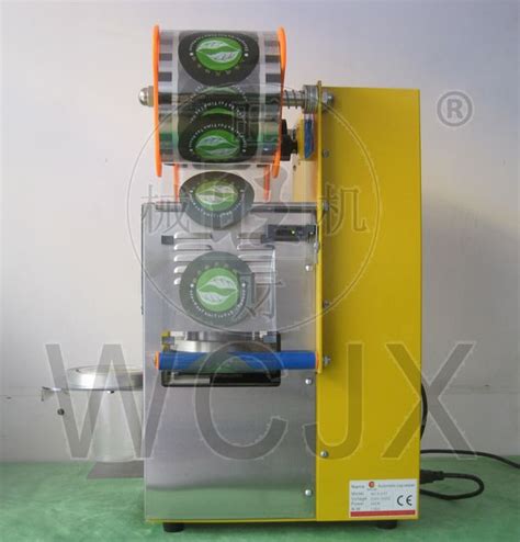wcs  auto plastic cup sealing machinesealing cup machineautomatic cup sealer productschina