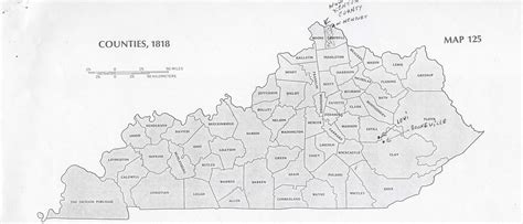 Formation Of Kentucky County