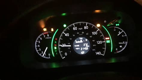 2013 Honda Accord Multiple Warning Lights