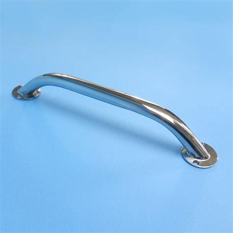 This line includes two diameter options: CaravansPlus | Stainless Steel Handrail, 355mm, Round Ends