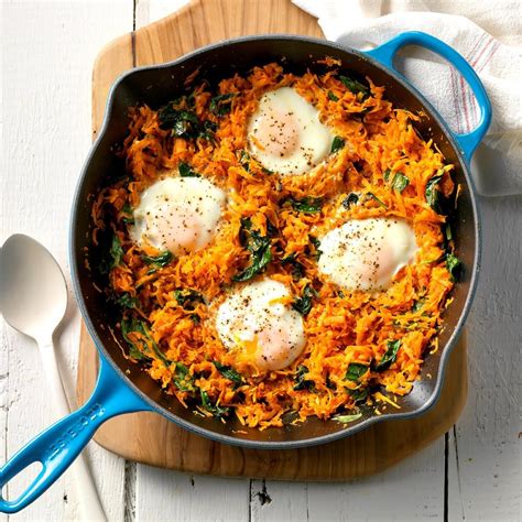 Sweet Potato And Egg Skillet Recipe How To Make It