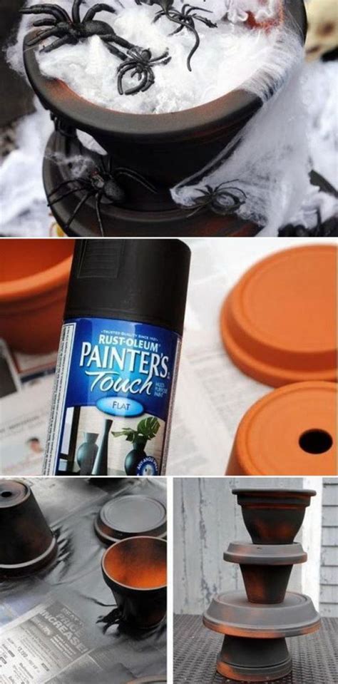 15 Ideas To Reuse Clay Pots For Halloween Crafts