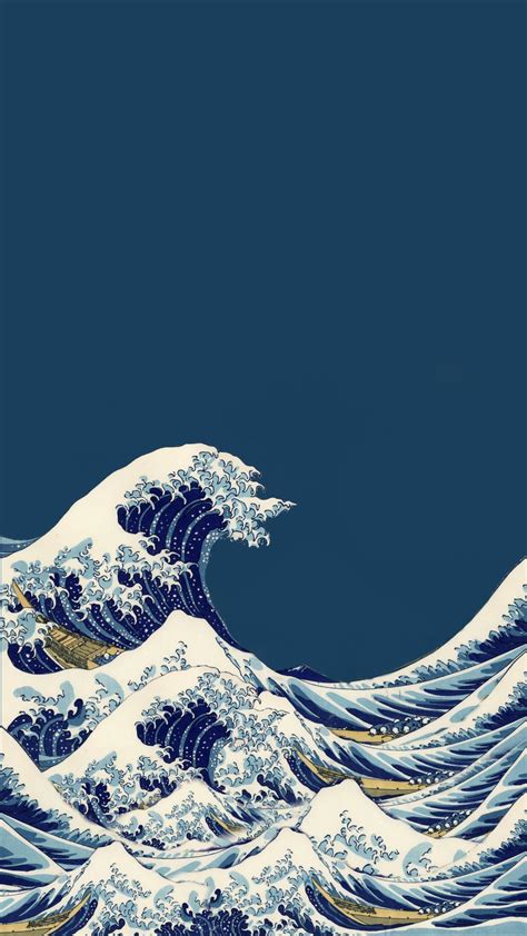 The Great Wave Off Kanagawa Hd Wallpaper The Great Wa