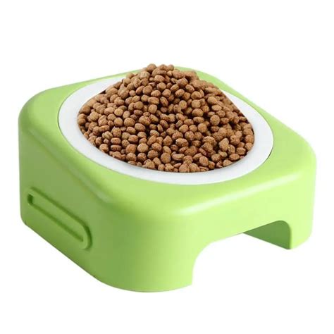 Buy Plastic Inclined Bowl Pet Dog Feeding Bowls