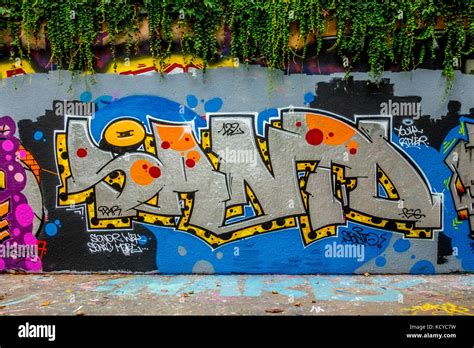 Street Graffiti In Paris France Stock Photo Alamy