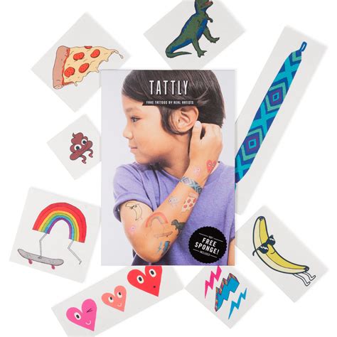 Kids Mix Three By Tattly From Tattly Temporary Tattoos