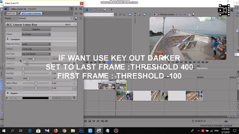 TUTORIAL HOW TO USE LUMA KEY FOR SONY VEGAS 